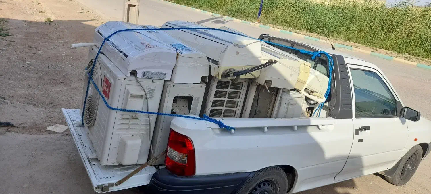 خرید فروش کولرهای خراب سالم پنجره ای دوتیکه انواع|کولر گازی و فنکوئل|اهواز, زیتون کارگری|دیوار