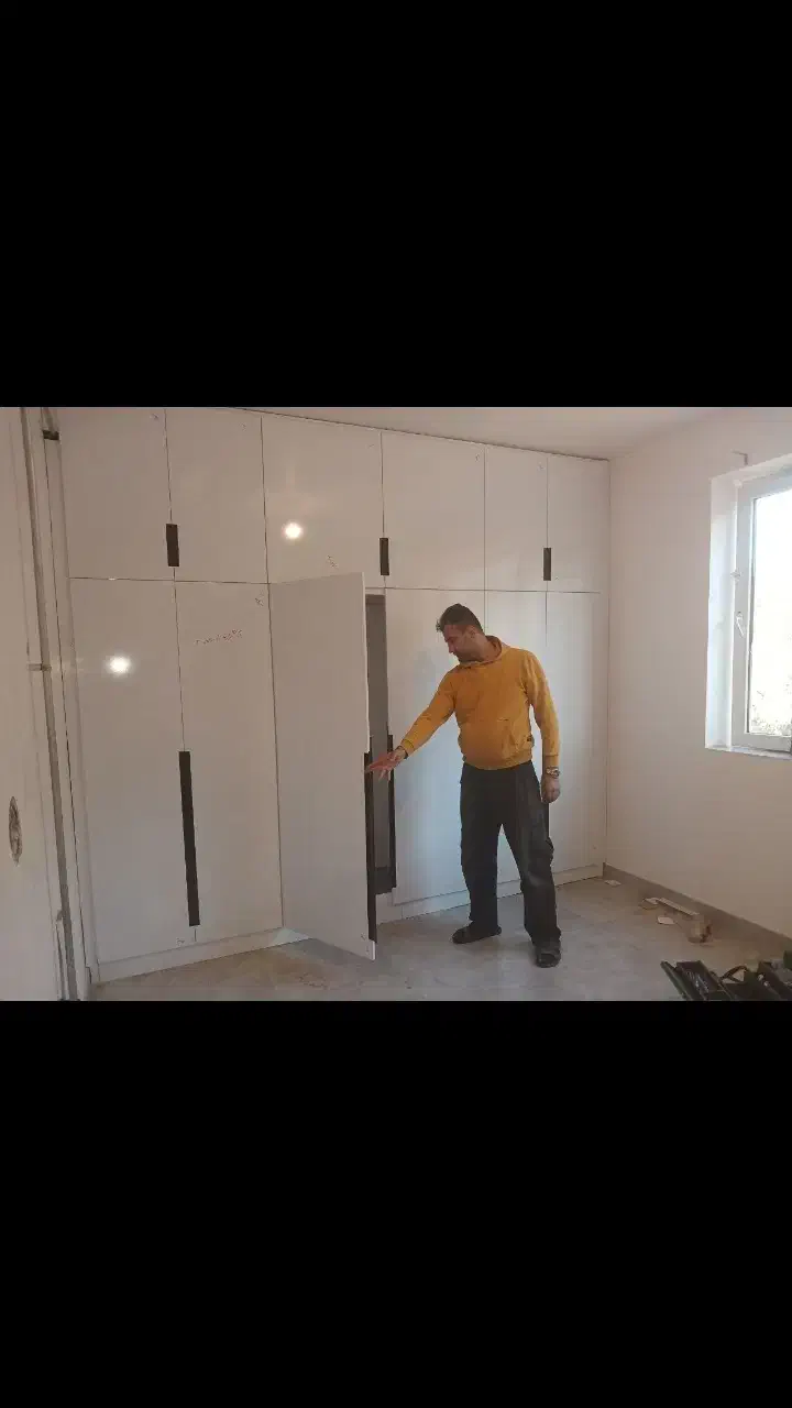 ساخت کمد mdfقسطی|مصالح و تجهیزات ساختمان|بیجار, |دیوار