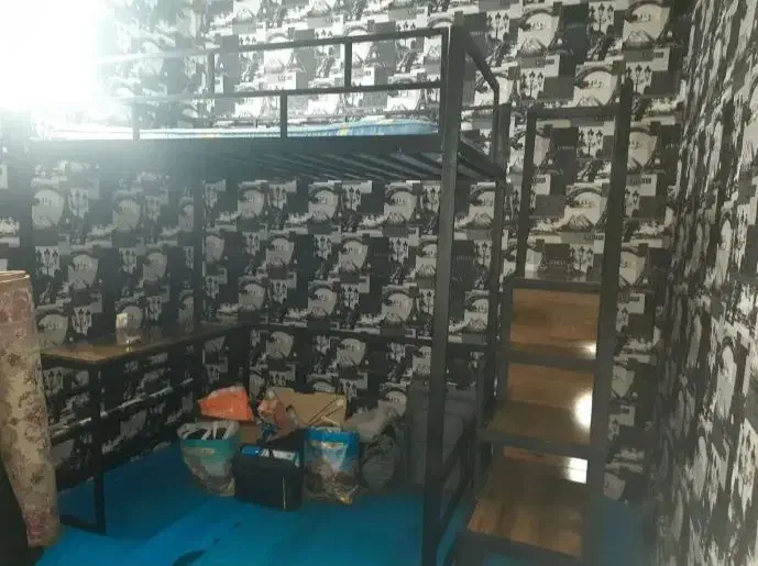 تخت خواب دو طبقه پله منبری(تختخواب۲دوطبقه)میزتحریر|تخت و سرویس خواب|مشهد, حسینآباد|دیوار