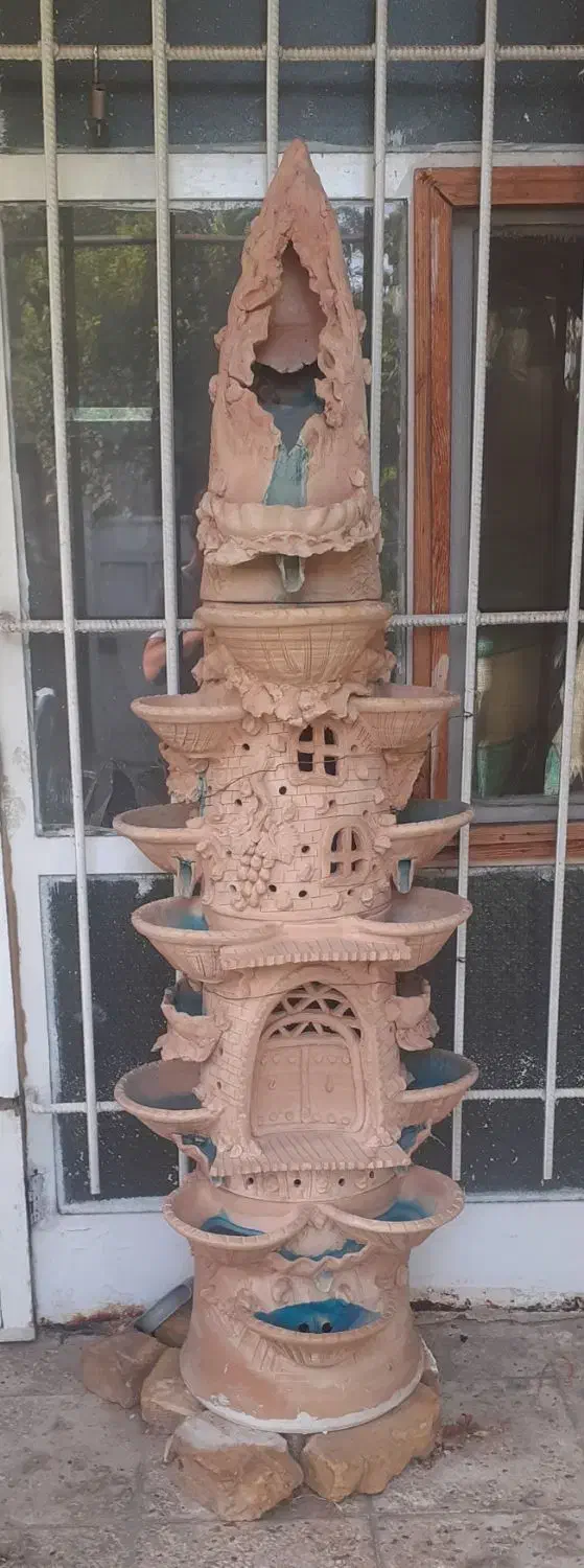 آب نما (سفال)و میز ال سی دی|بوفه، ویترین، کنسول|قزوین, |دیوار