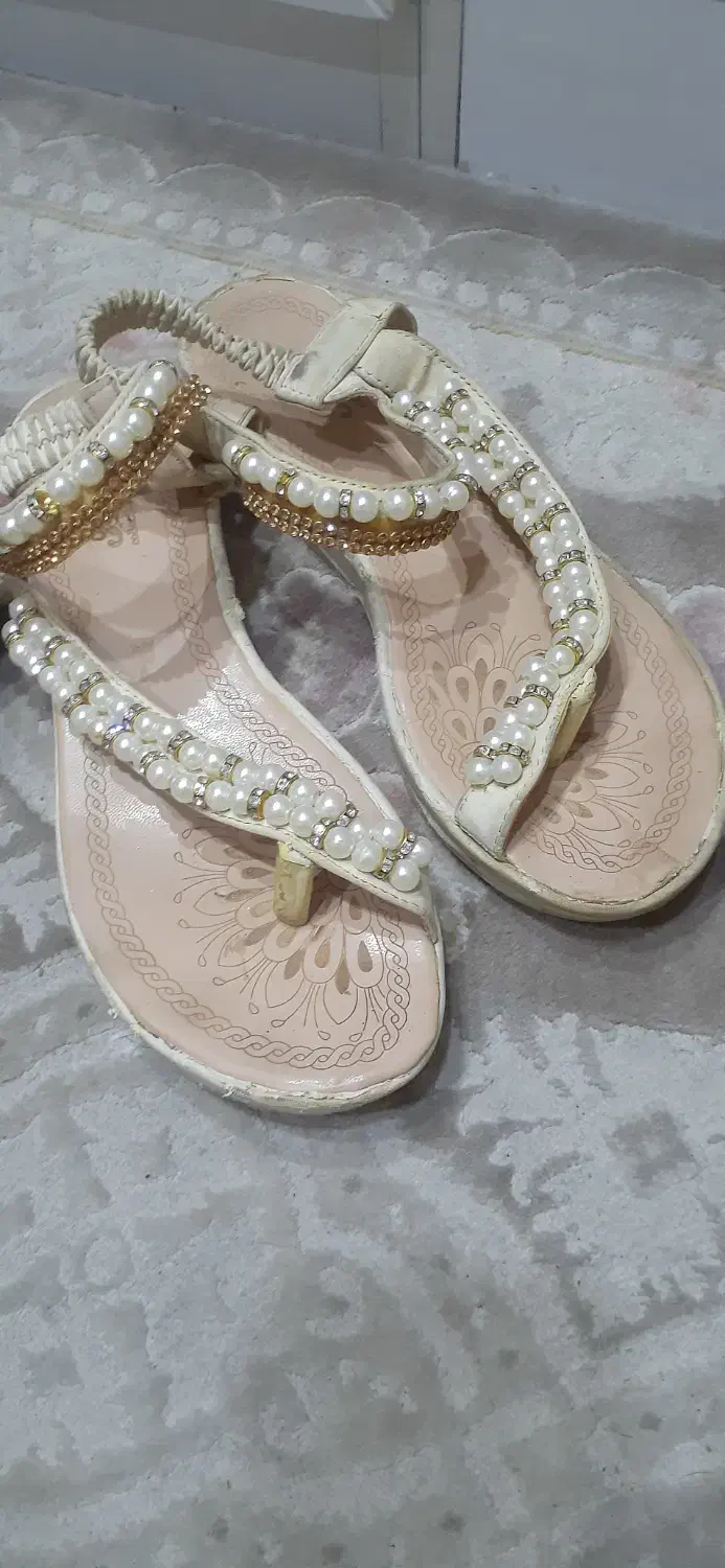 ست کامل لباس و کفش عروس داماد|لباس|ری, دولتآباد|دیوار