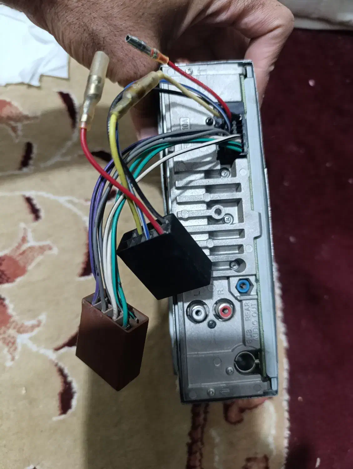 ظبط پایونر و سونی ... کفی نیسان دوگانه|قطعات یدکی و لوازم جانبی|بم, |دیوار