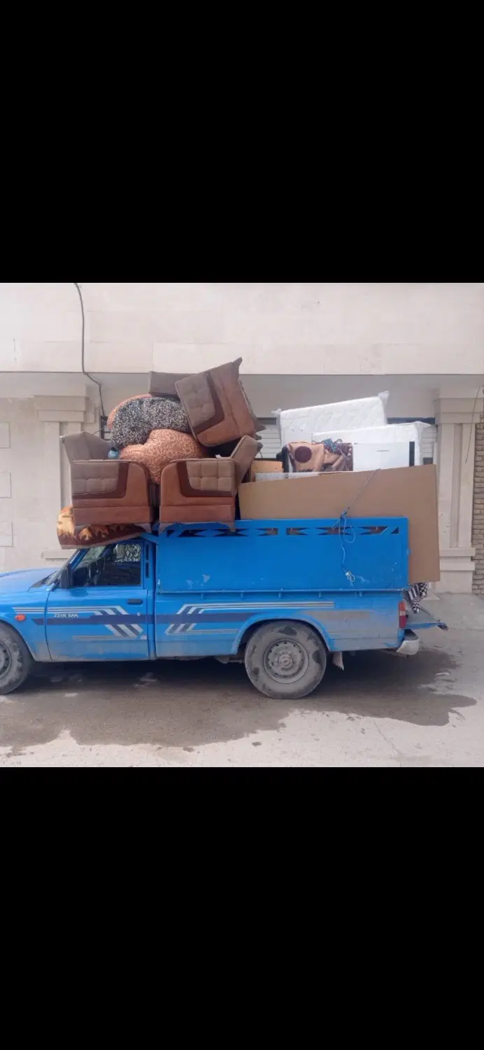 حمل بار باربری نیسان وانت تلفنی اساس کشی کارگر|خدمات حمل و نقل|کرمانشاه, |دیوار