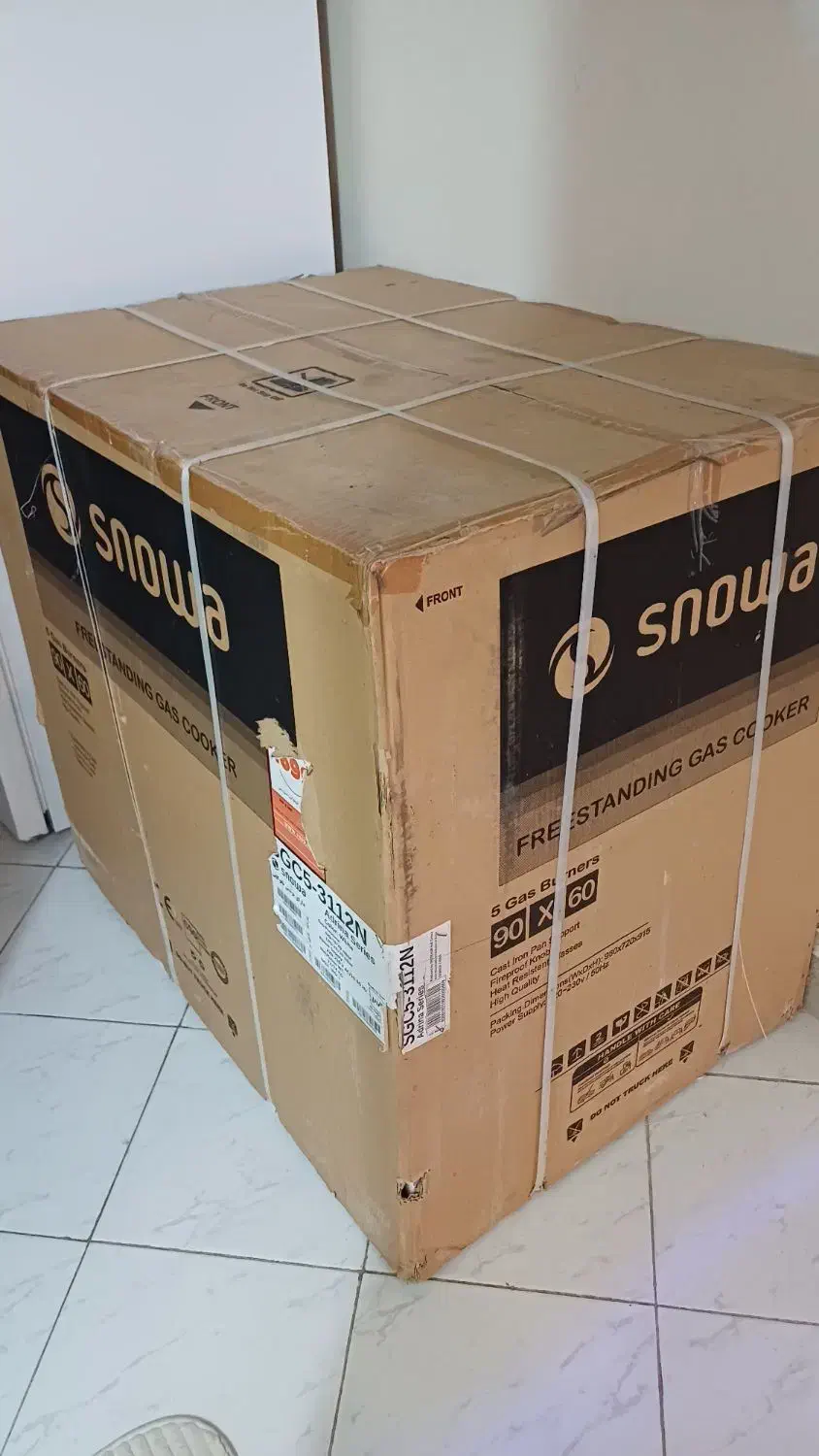 فرگاز پنج شعله ی اسنوا مدل آدرینا.سفید رنگ|اجاق گاز و لوازم برقی پختوپز|مسجد سلیمان, |دیوار