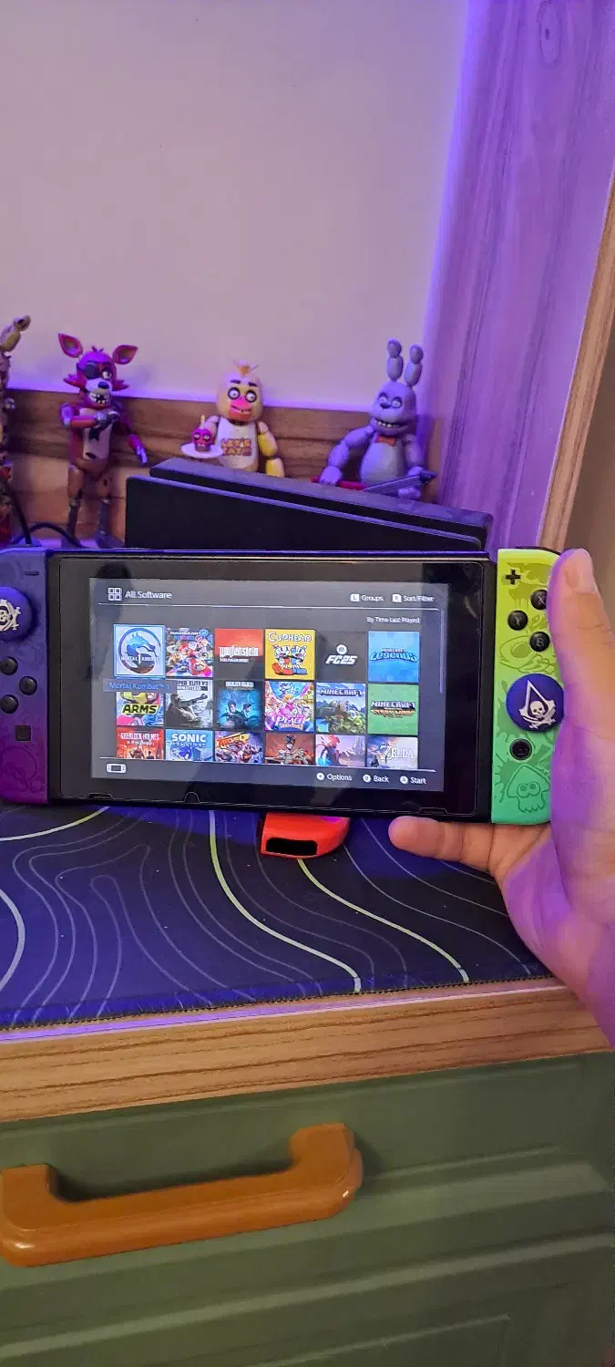 نینتندو سوییچ درحد نو|کنسول، بازی ویدئویی و آنلاین|اسلام‌شهر, شهرک قائمیه|دیوار