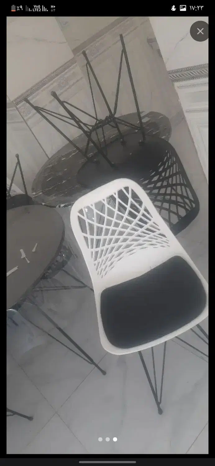 میز و صندلی ۴ نفره در حد نو یکماه کار|میز و صندلی غذاخوری|مشگین شهر, |دیوار