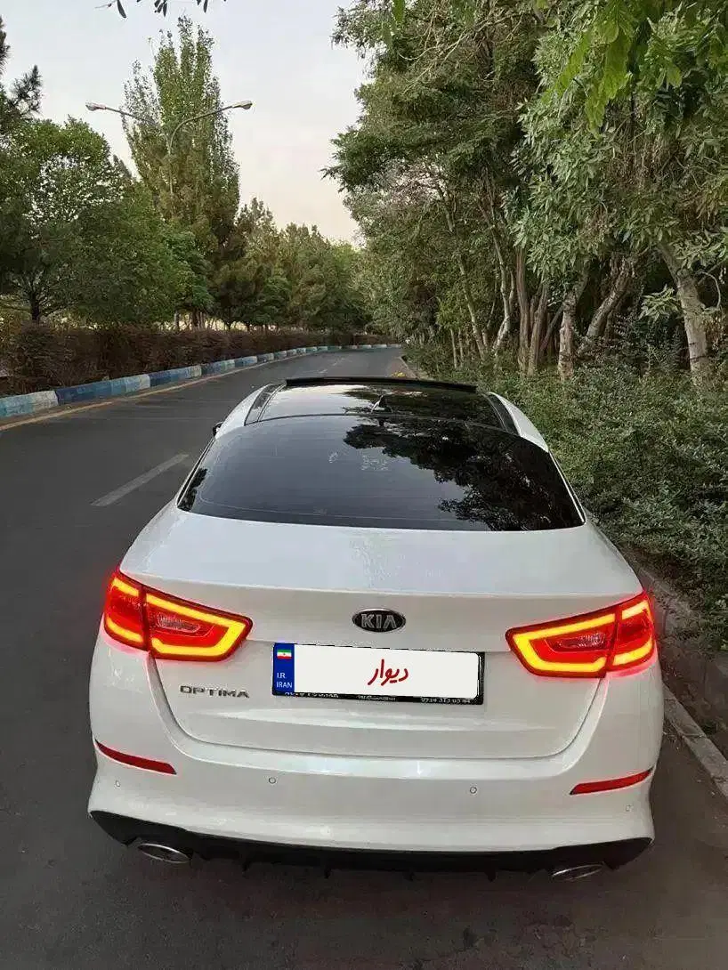 اپتیما ۲۰۱۵درجه یک فول ترین نسخه با رادار پلاک ملی|خودرو سواری و وانت|تبریز, |دیوار
