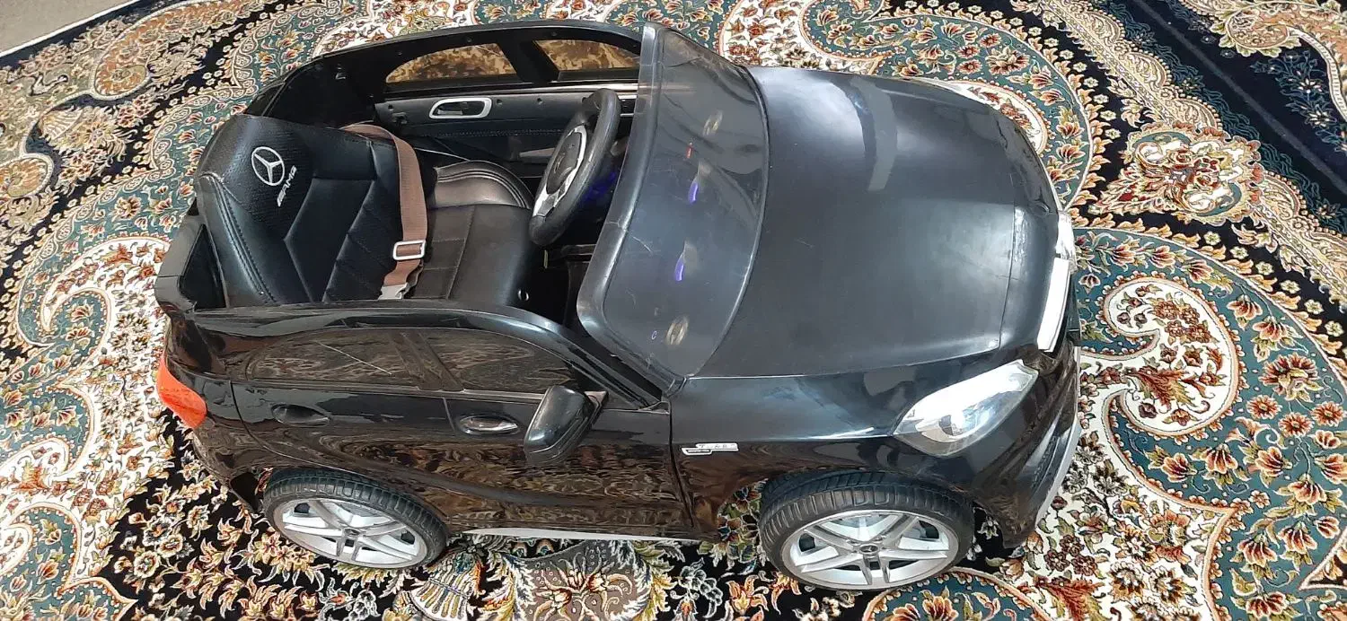 ماشین شارژی دو موتوره بنز|اسباببازی بچه|اراک, |دیوار