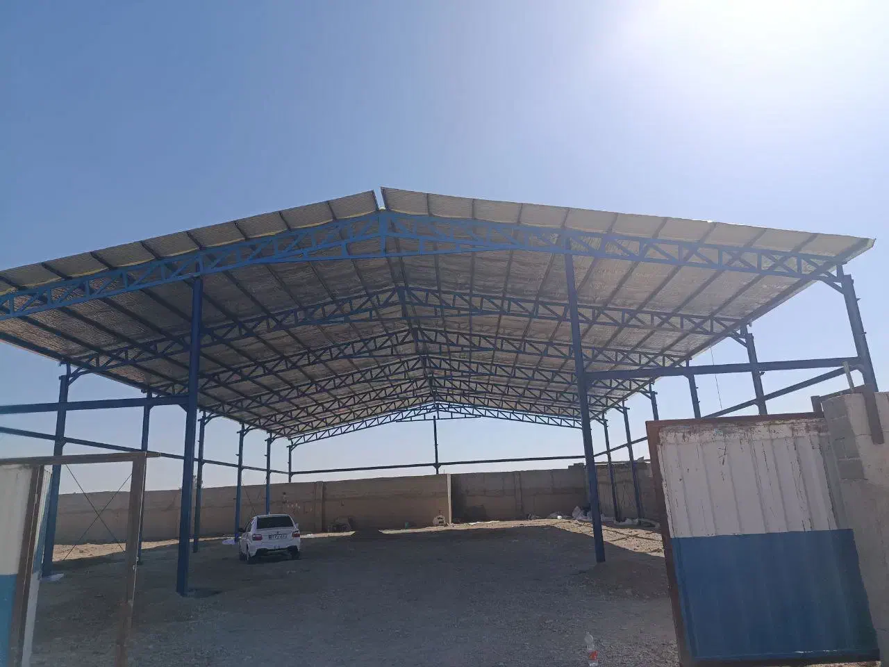 اجرای خرپا نما لمبه سقف سوله آلاچیق|خدمات پیشه و مهارت|پاکدشت, پاکدشت (مامازند)|دیوار