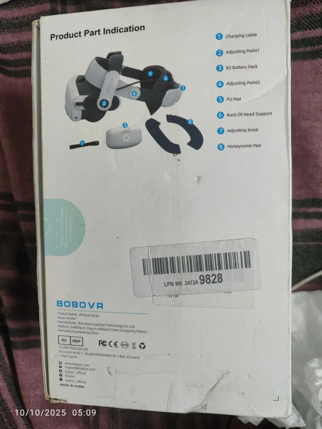هد ستراپ M3  PRO دنیای مجازی  مارک BOBOVR|کنسول، بازی ویدئویی و آنلاین|تهران, ولنجک|دیوار