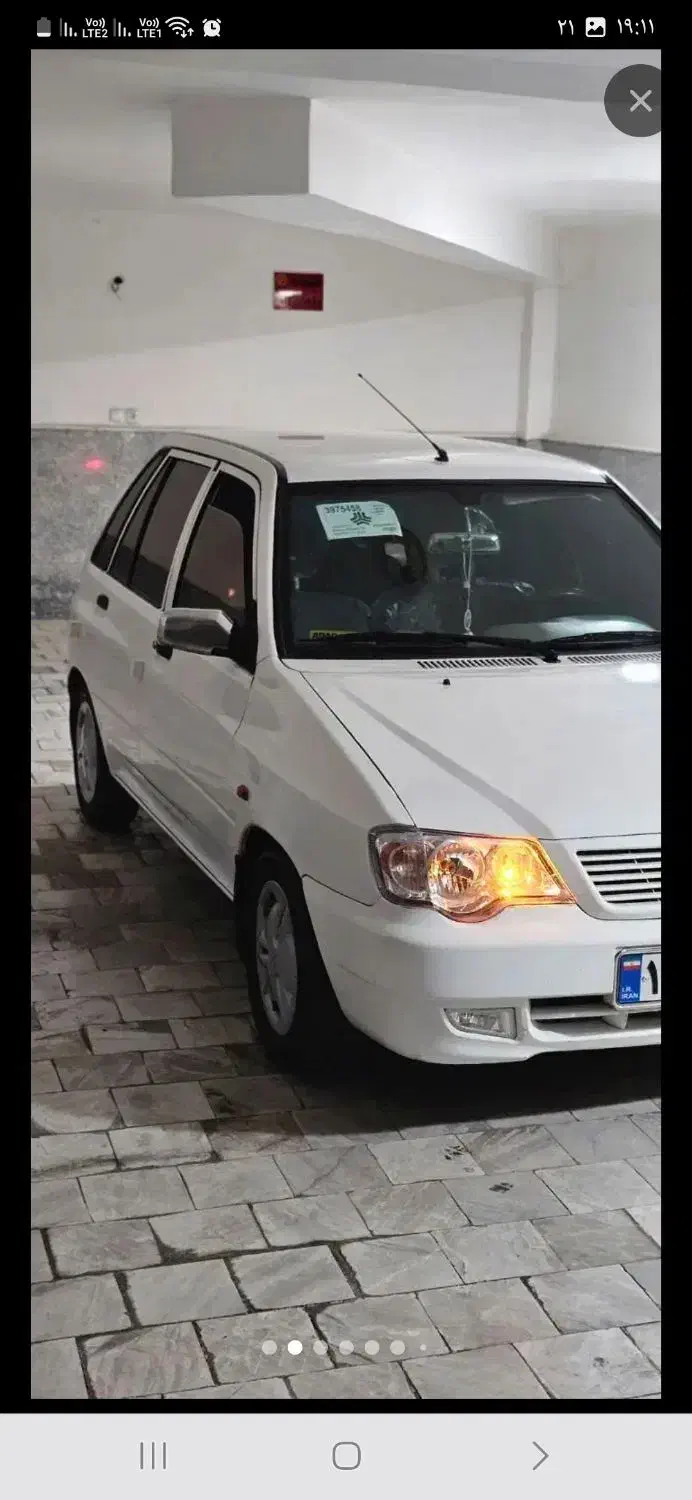 پراید ۱۱۱ سفید مدل ۹۳|خودرو سواری و وانت|دلیجان, |دیوار