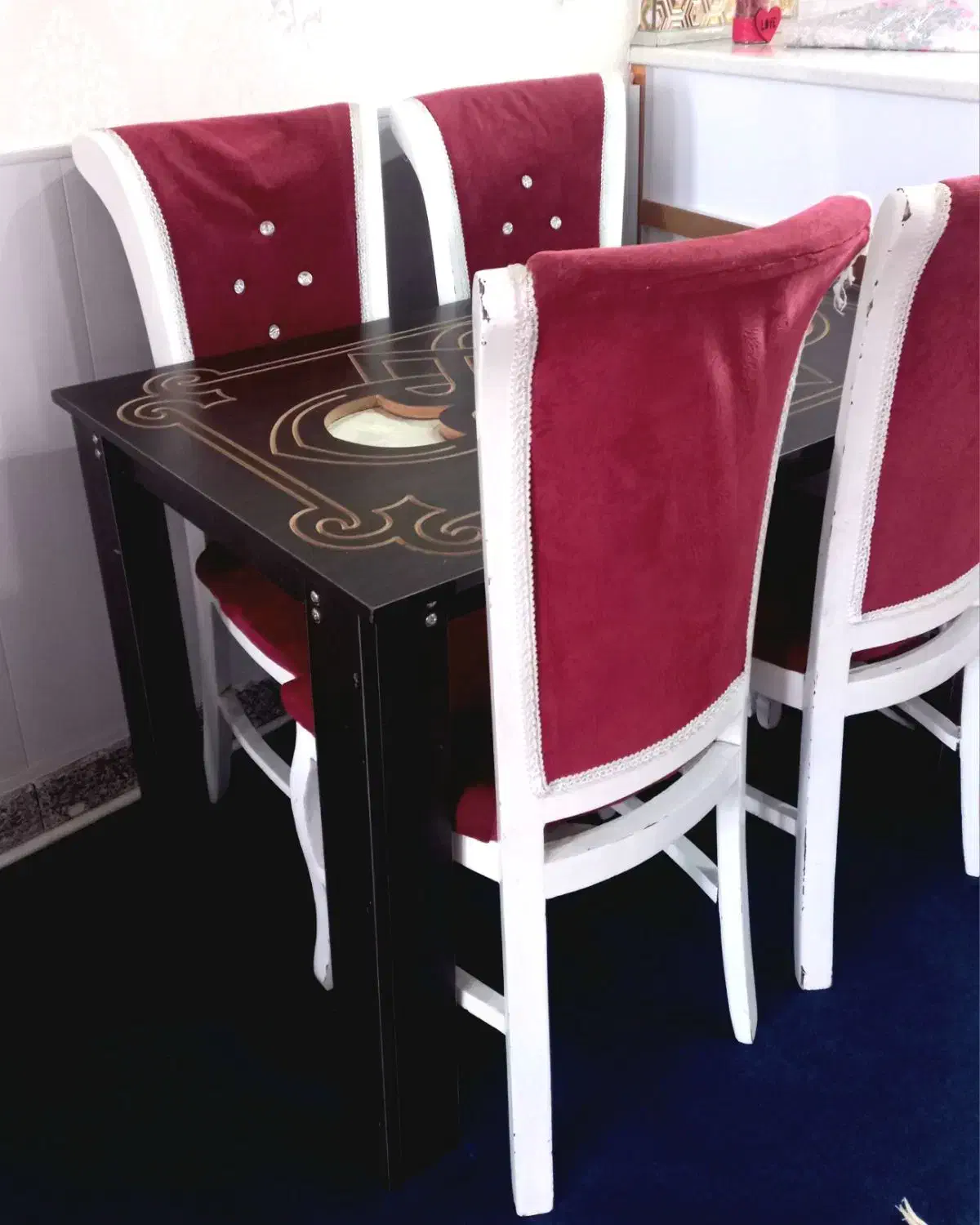 میز غذا خوری|میز و صندلی غذاخوری|هریس, |دیوار