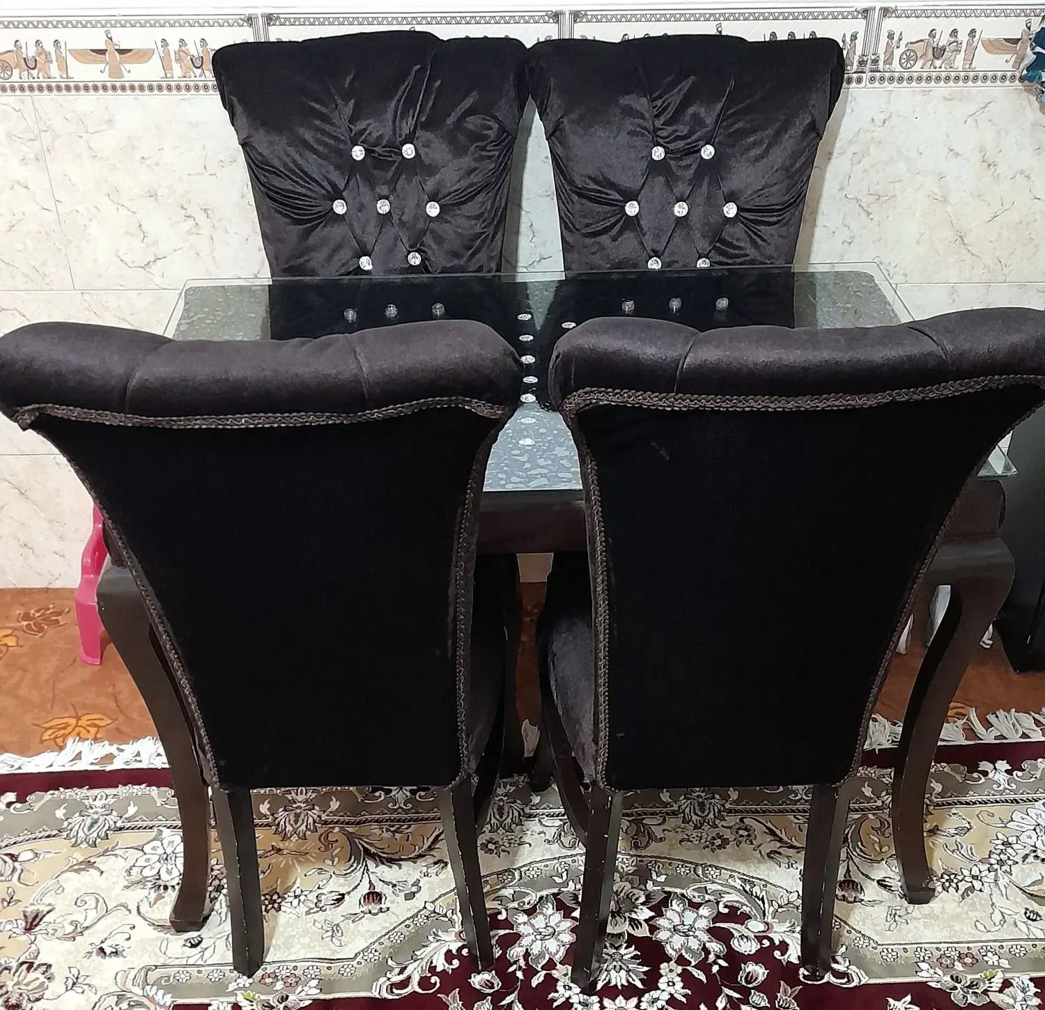 میز نهار خوری|میز و صندلی غذاخوری|ماهدشت, |دیوار