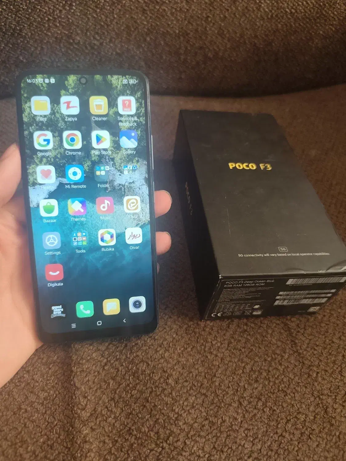 poco f3|موبایل|اصفهان, شهرک زاینده رود|دیوار