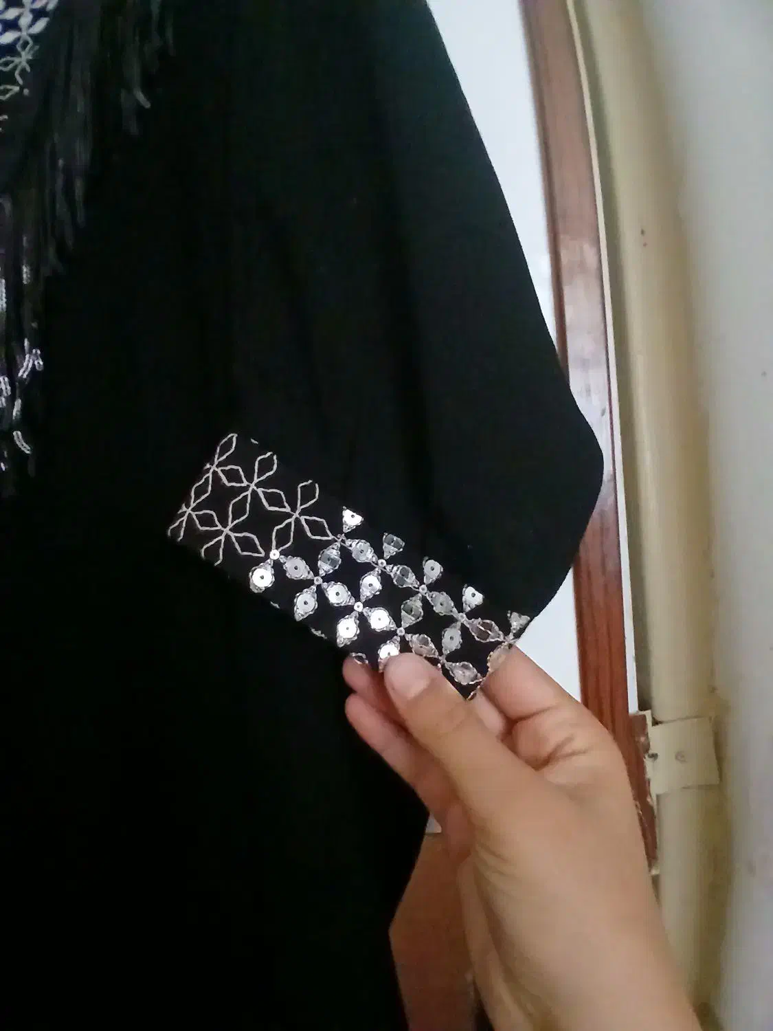 مانتو عبایی شیک|لباس|باغ ملک, |دیوار