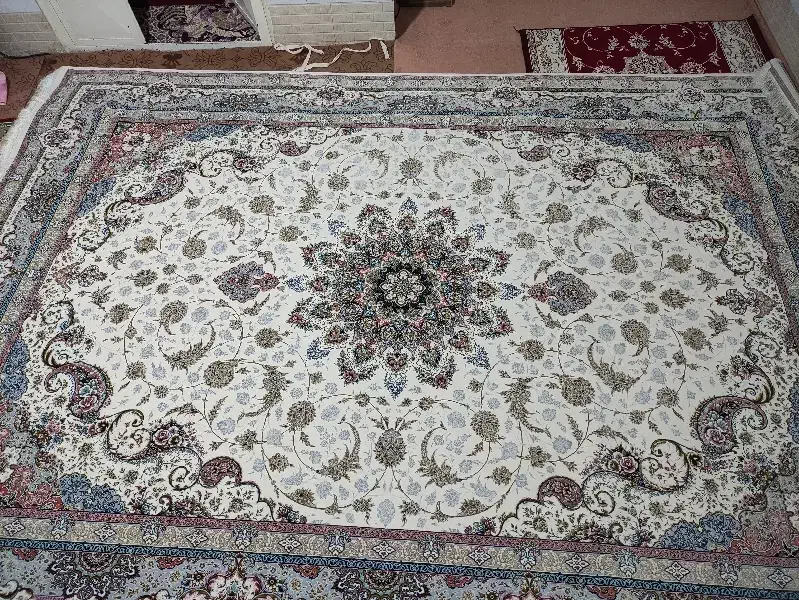 یک تخته فرش شیخ صفی اصفهان|فرش|لنجان, |دیوار