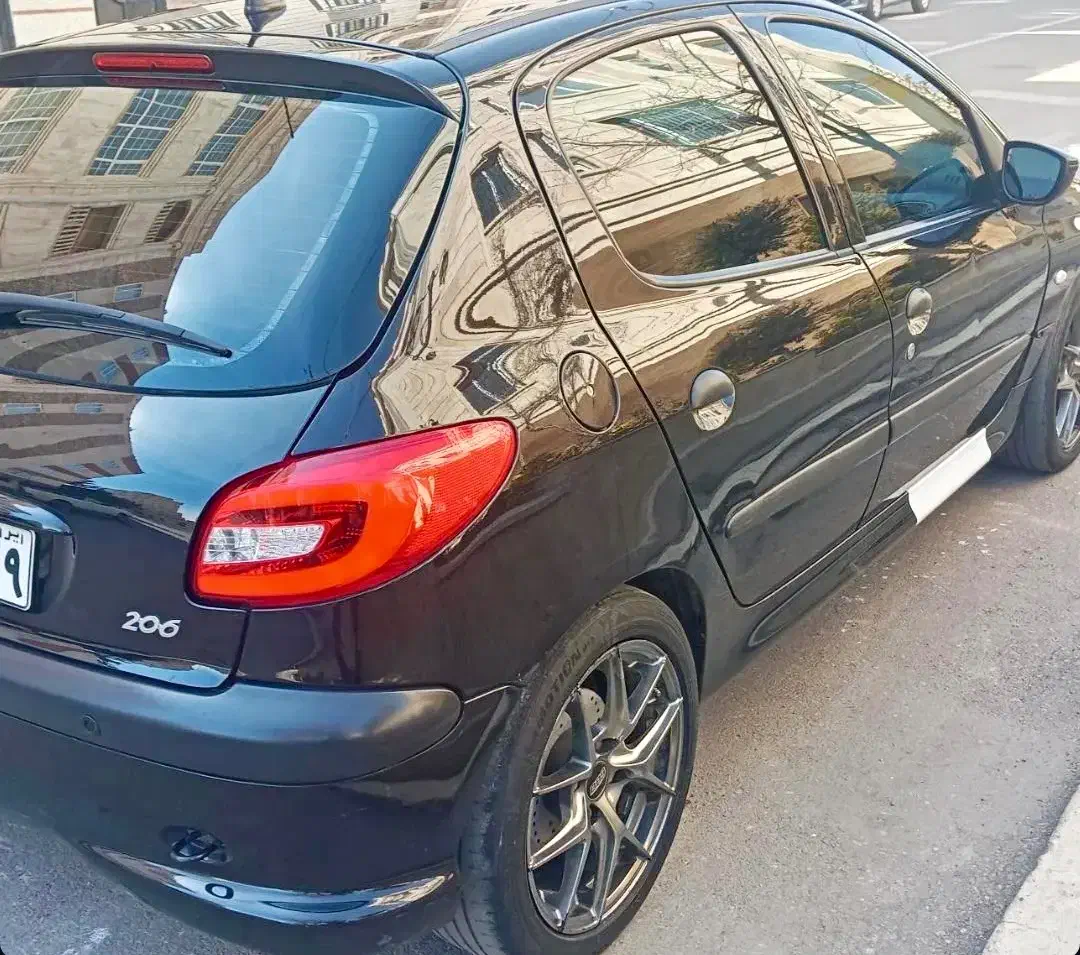 پژو ۲۰۶ مدل ۹۶ تیپ ۳|خودرو سواری و وانت|تاکستان, |دیوار