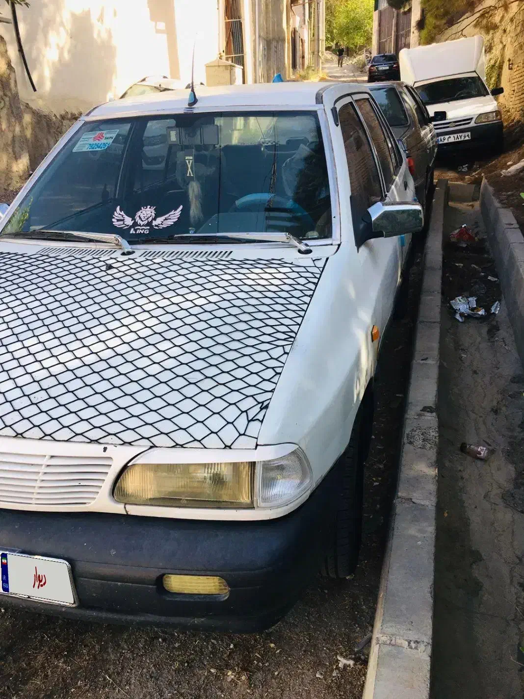 پراید سفیدمدل ۷۶|خودرو سواری و وانت|رودهن, |دیوار