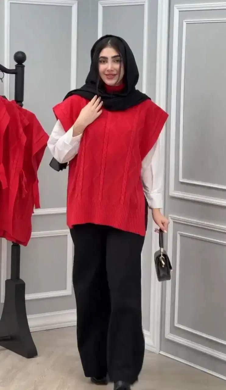 وست با رنگ جذاب قرمز و قیمت باورنکردنی|لباس|شهمیرزاد, |دیوار