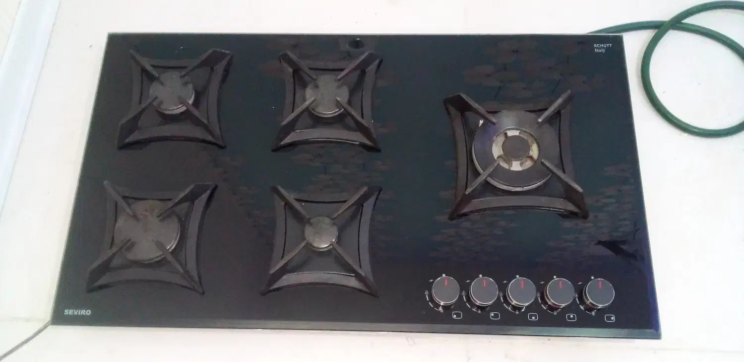 گاز صفحه ای شیشه ای|اجاق گاز و لوازم برقی پخت‌وپز|بندرعباس, |دیوار