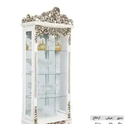 ویترین و آینه کنسول|بوفه، ویترین، کنسول|امیدیه, |دیوار