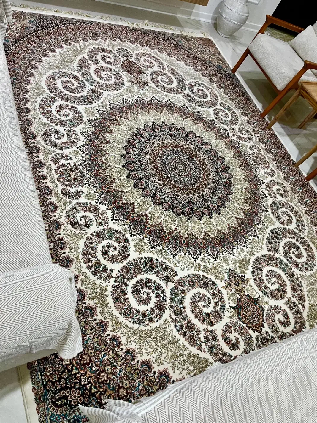 فرش ۹ متری|فرش|امیدیه, |دیوار