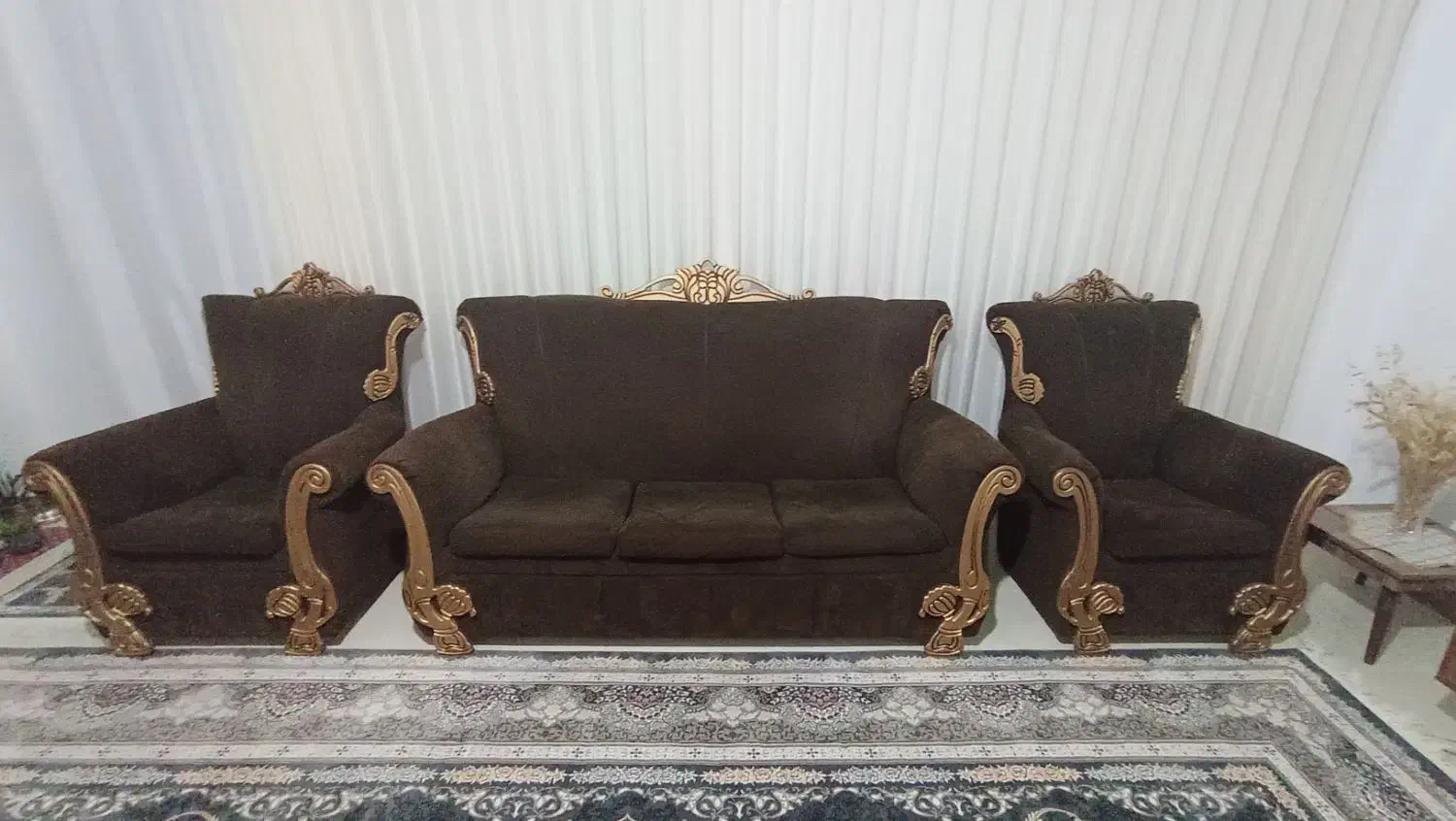 مبل راحتی 7نفره|مبلمان خانگی و میز عسلی|محمدیه-قزوین, |دیوار