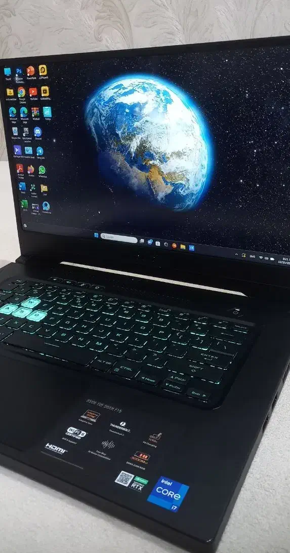 لپتاپ ایسوس Asus gaming f15 dash ترتمیز و نو|رایانه همراه|تبریز, |دیوار