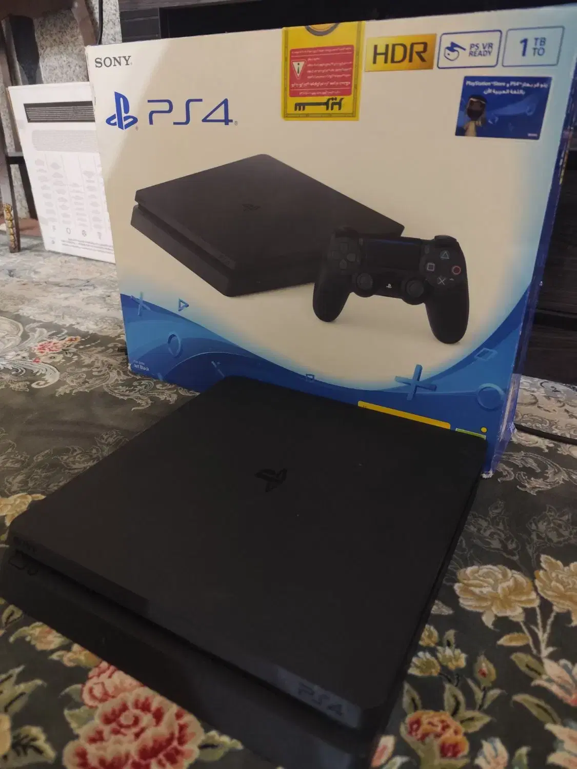ps4 slim 1tr دو دسته|کنسول، بازی ویدئویی و آنلاین|زاهدان, |دیوار