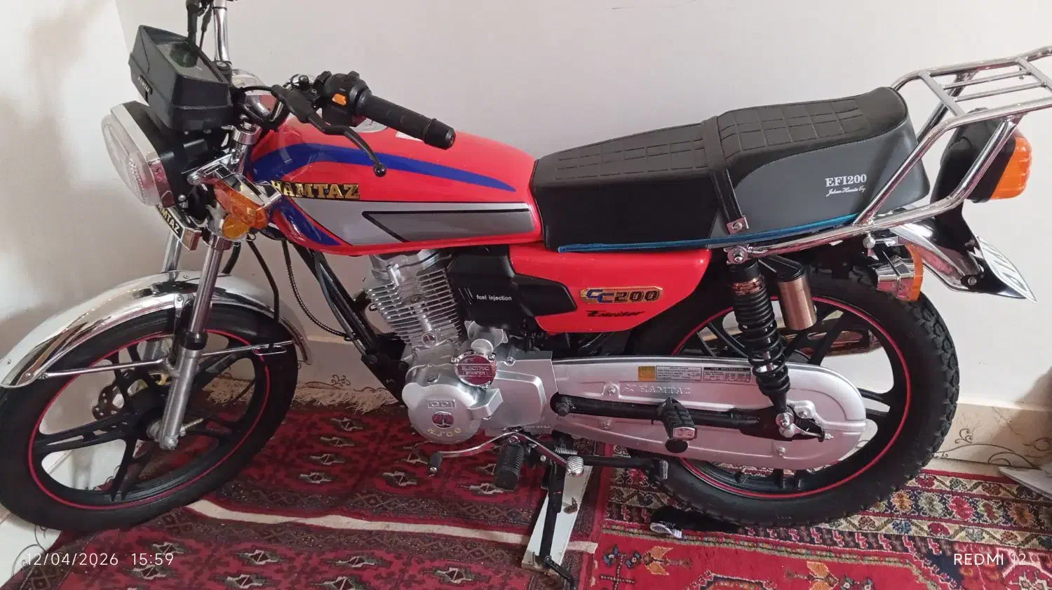 نقدی|موتورسیکلت|سنگان, |دیوار