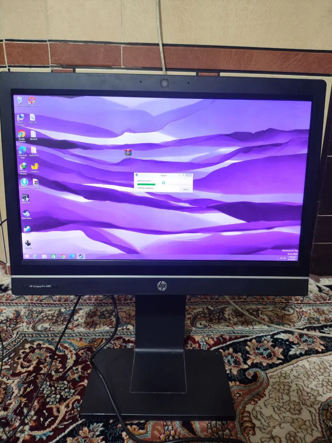 کامپیوتر ال این وان All in one|رایانه رومیزی|اهواز, کمپلو شمالی|دیوار