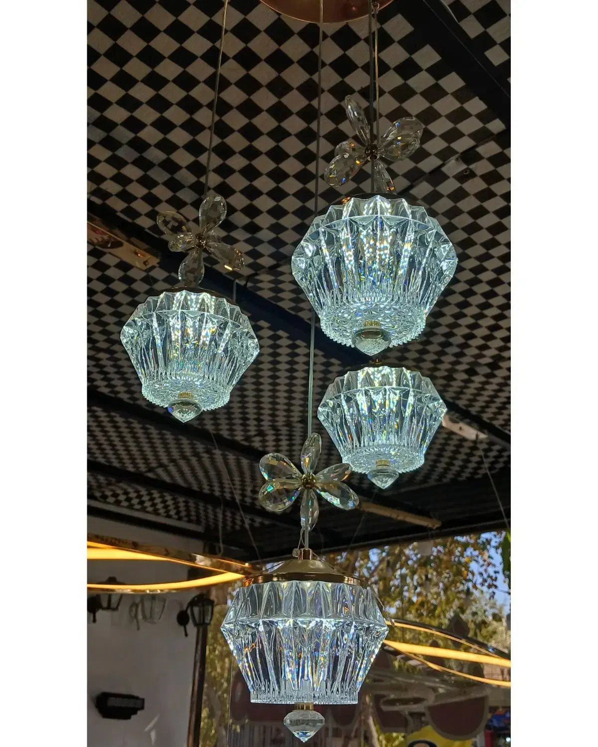 لوستر|لامپ و چراغ|خمینی‌شهر, |دیوار