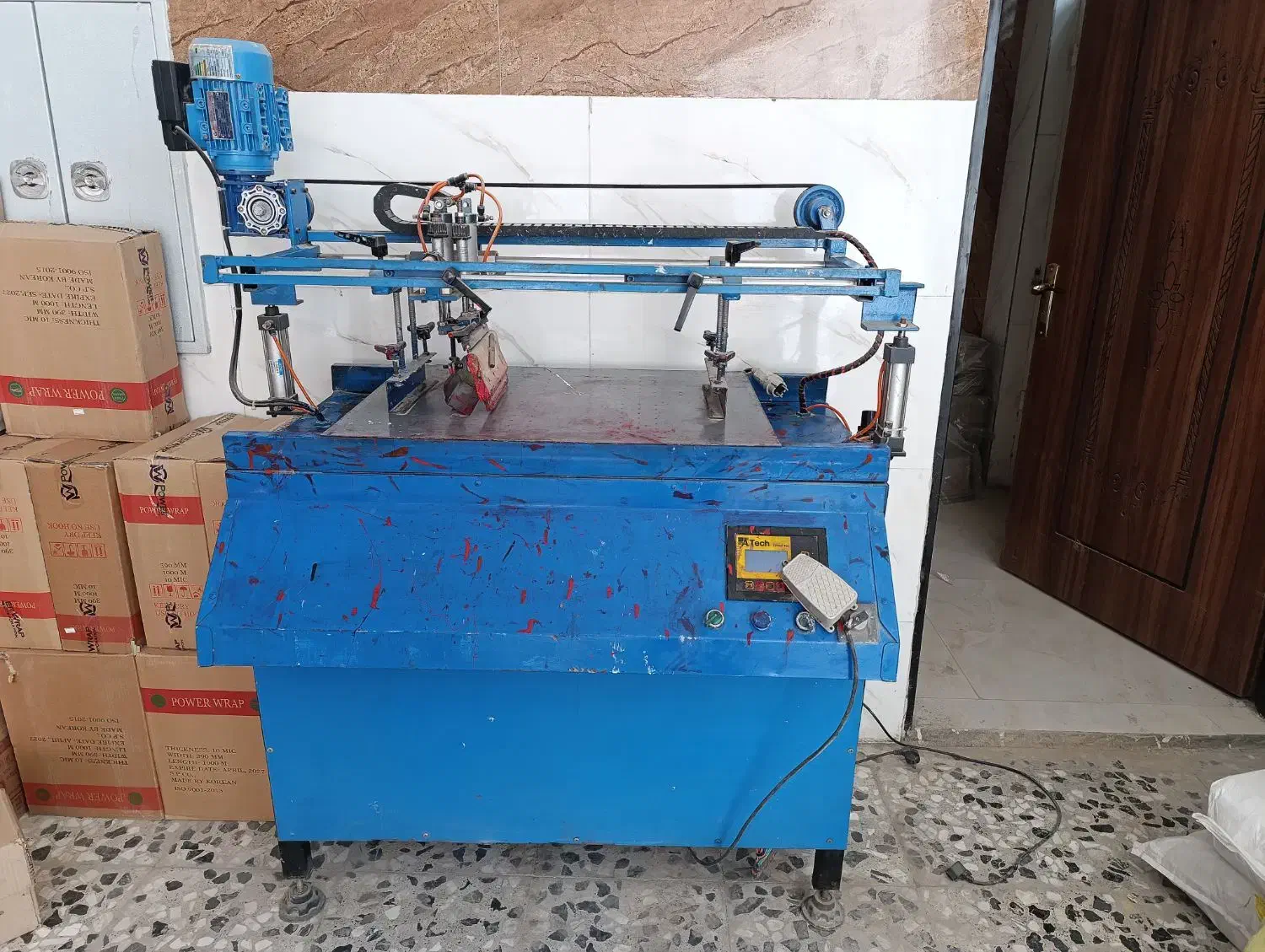 دستگاه چاپ سیلک و خشک کن|ماشینآلات صنعتی|خمینیشهر, |دیوار