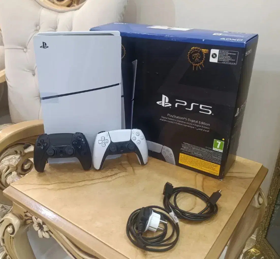 ps5 slim digital 1T  پی اس 5|کنسول، بازی ویدئویی و آنلاین|اصفهان, برازنده|دیوار