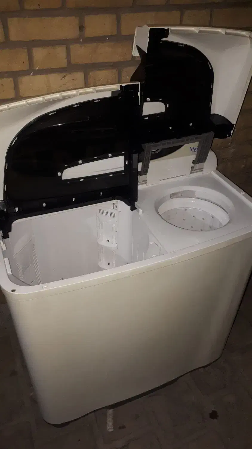 لباس شویی دوقلو ۸ کیلویی هایر تمیز|ماشین لباسشویی و خشککن لباس|قم, مسجد امام حسن|دیوار