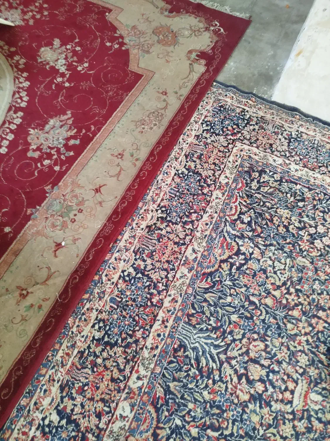 سه عدد فرش دسته|فرش|جیرفت, |دیوار