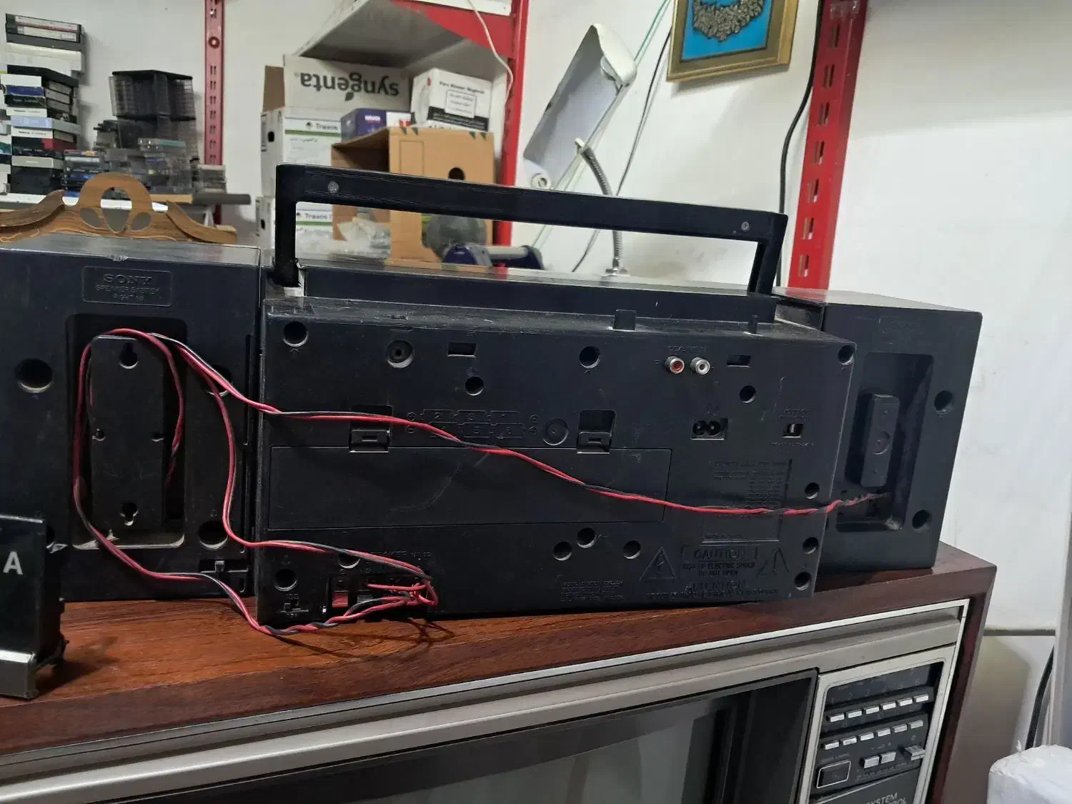 رادیوضبط سونی w600|سیستم صوتی خانگی|فسا, |دیوار