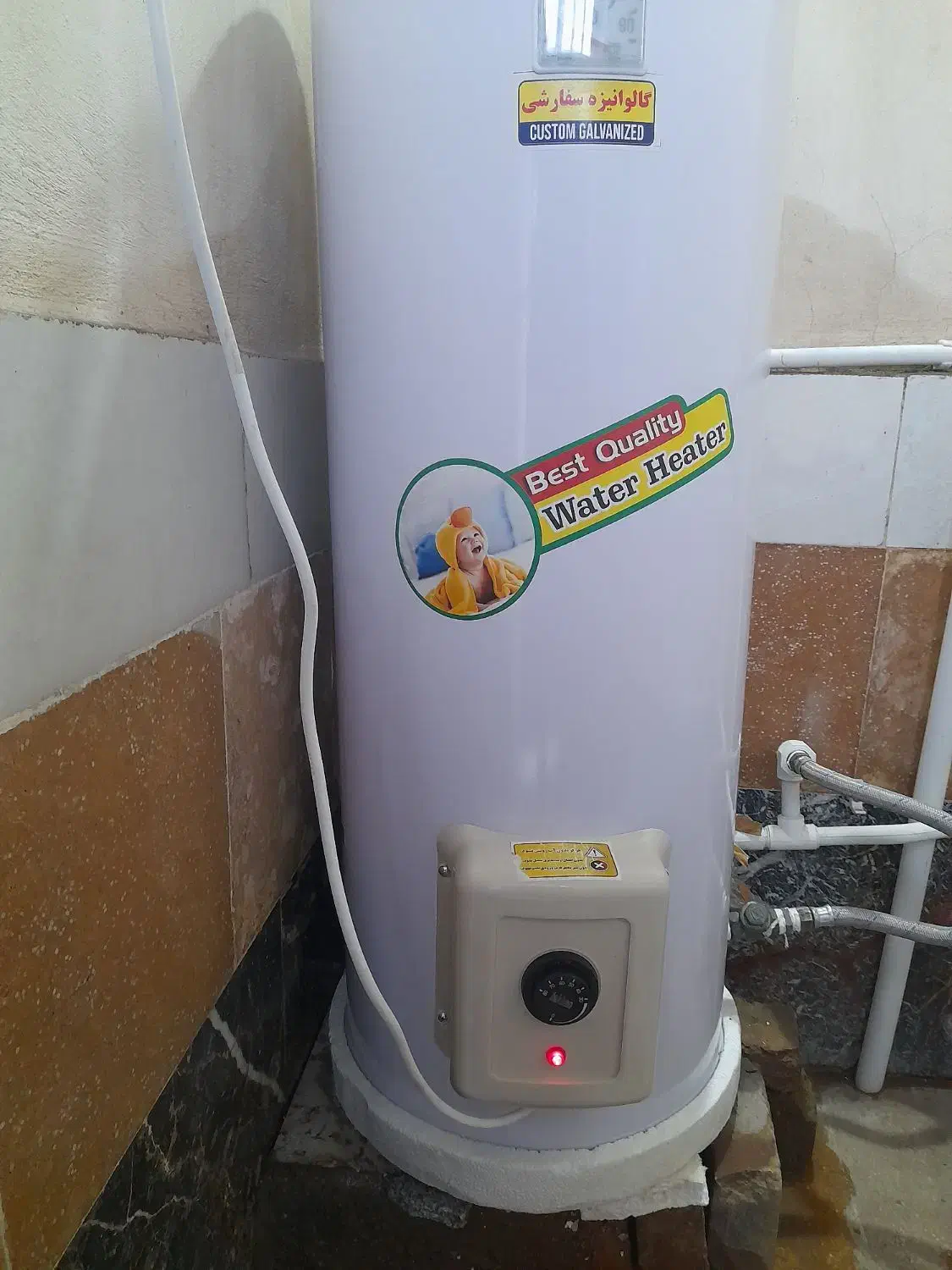 ابگرمکن برقی ۱۲۰ تکنو|آبگرمکن، پکیج، شوفاژ|محمدشهر, ولدآباد|دیوار