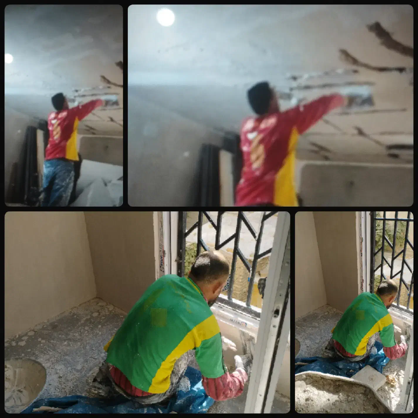 گچکاری تخریب بنایی بازسازی بامصالح فوری|خدمات پیشه و مهارت|لواسان, |دیوار