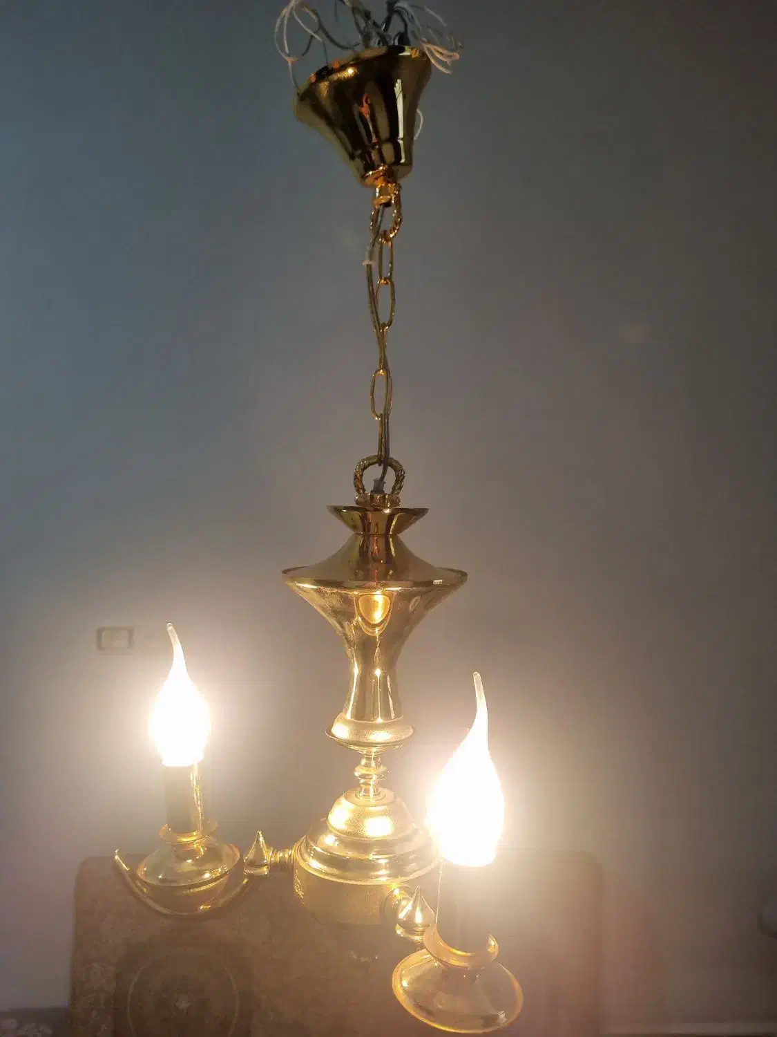 لوستر چراغ دیواری|لوستر و چراغ آویز|شوش, |دیوار