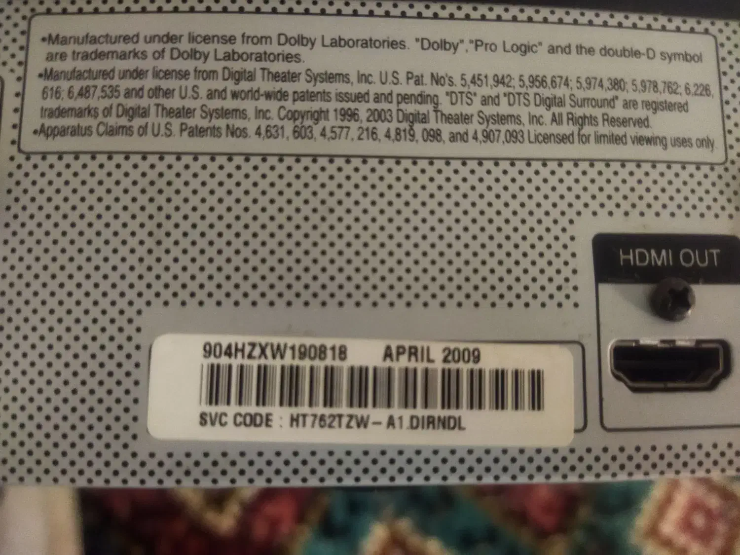 سینما خانواده ال جی اصل کره|سیستم صوتی خانگی|اصفهان, نصرآباد|دیوار