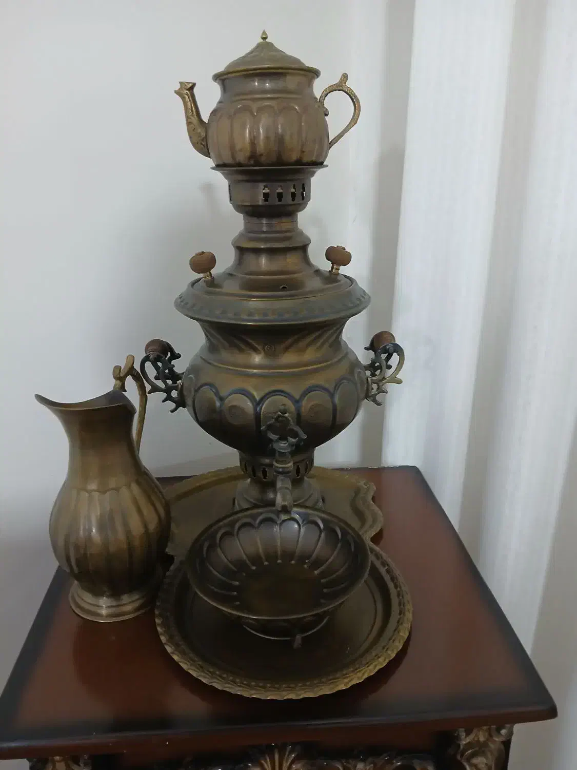 سماور برنجی|سازهای سنتی|الوند, |دیوار