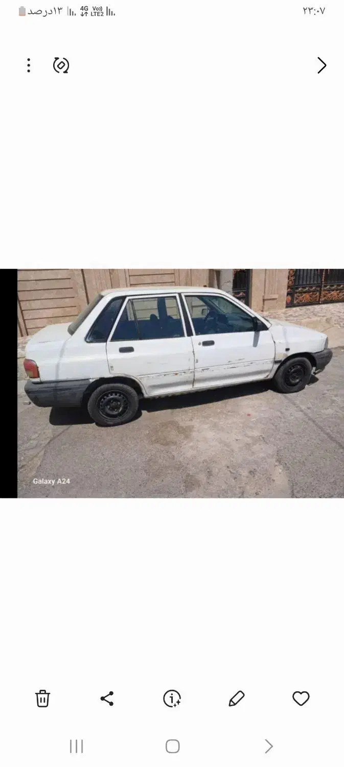 پراید مدل ۸۵|خودرو سواری و وانت|اهواز, لشکرآباد|دیوار