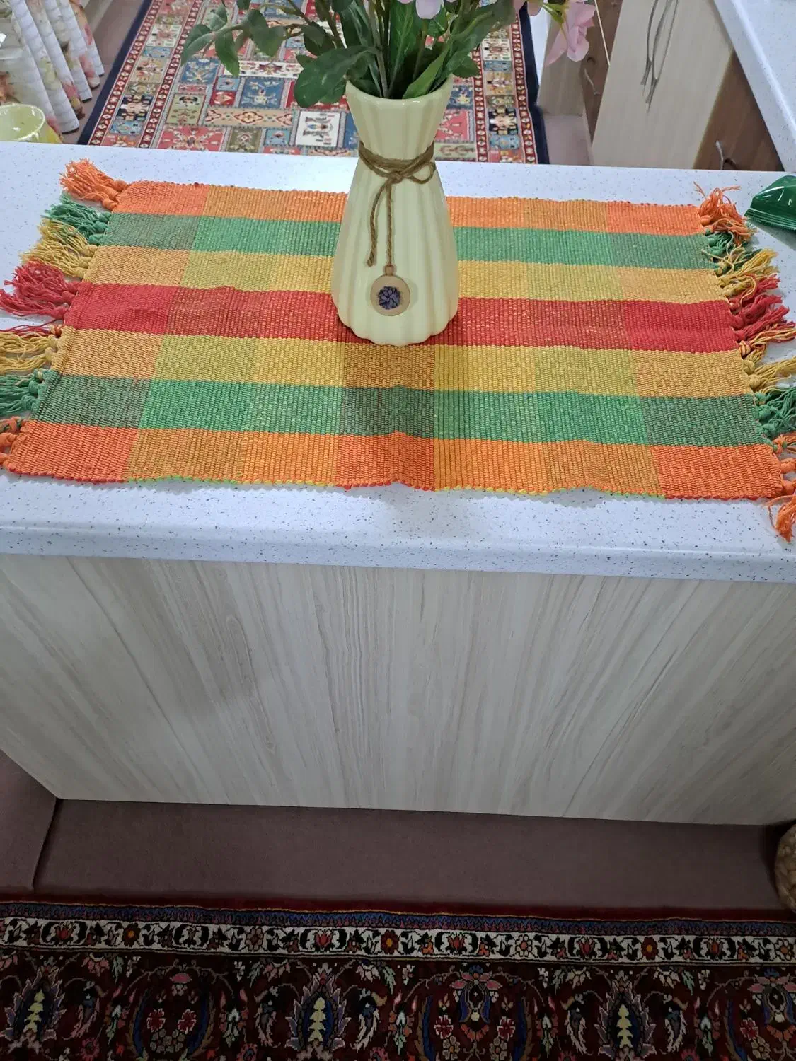 قالیچه کتان ایکیا|پادری|تهران, خلیج فارس|دیوار