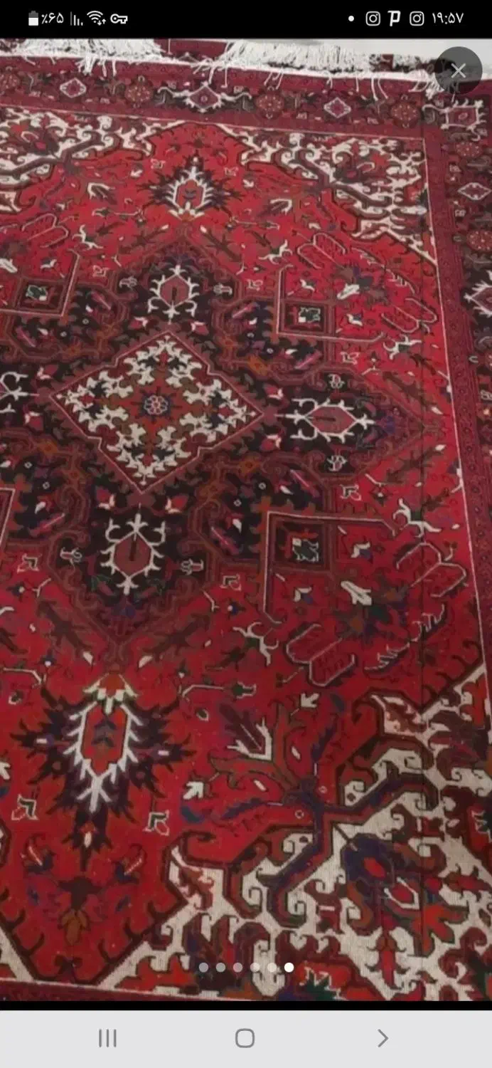 یک جفت فرش۶متری شربیان الوار.|فرش|سراب, |دیوار