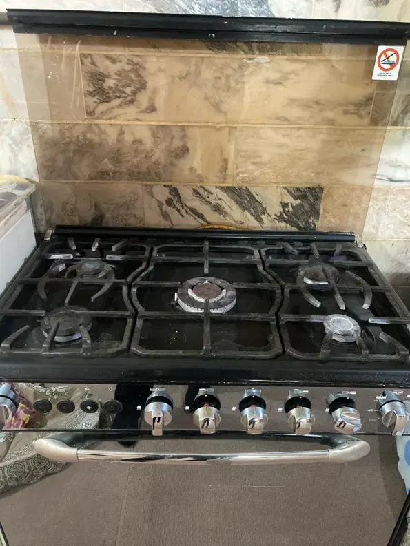 گاز پنج شعله فردار آبسان|اجاق گاز و لوازم برقی پخت‌وپز|گلپایگان, |دیوار