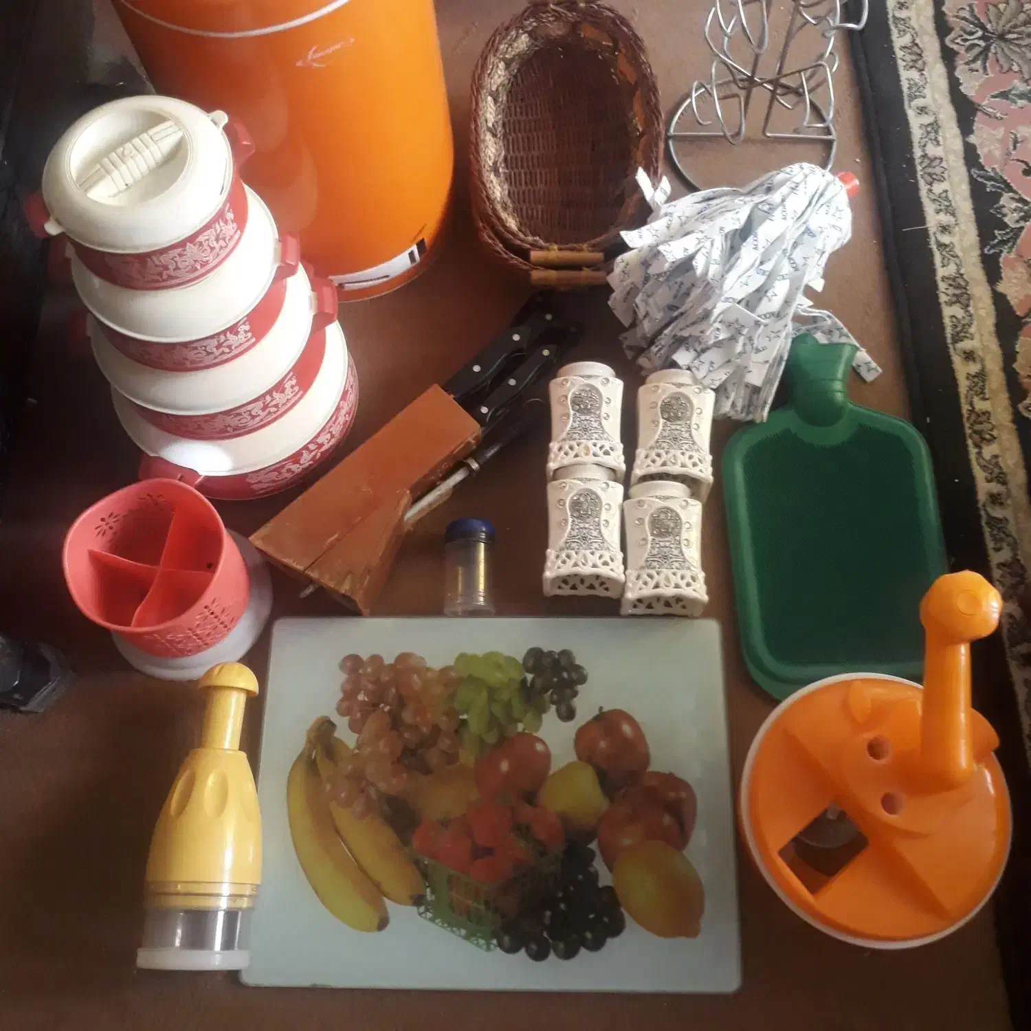 ظروف قدیمی وسایل|کلکسیون اشیاء عتیقه|شاهین‌شهر, نبوت|دیوار