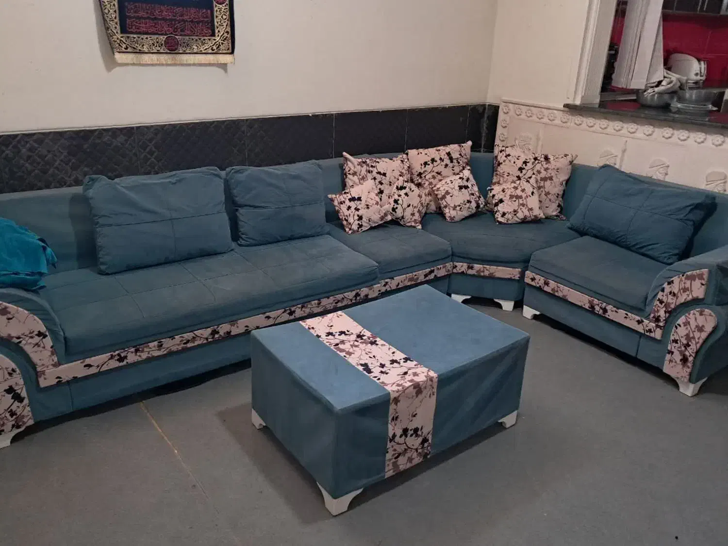 مبل راحتی۷نفره|مبلمان خانگی و میز عسلی|شیراز, نیستان|دیوار