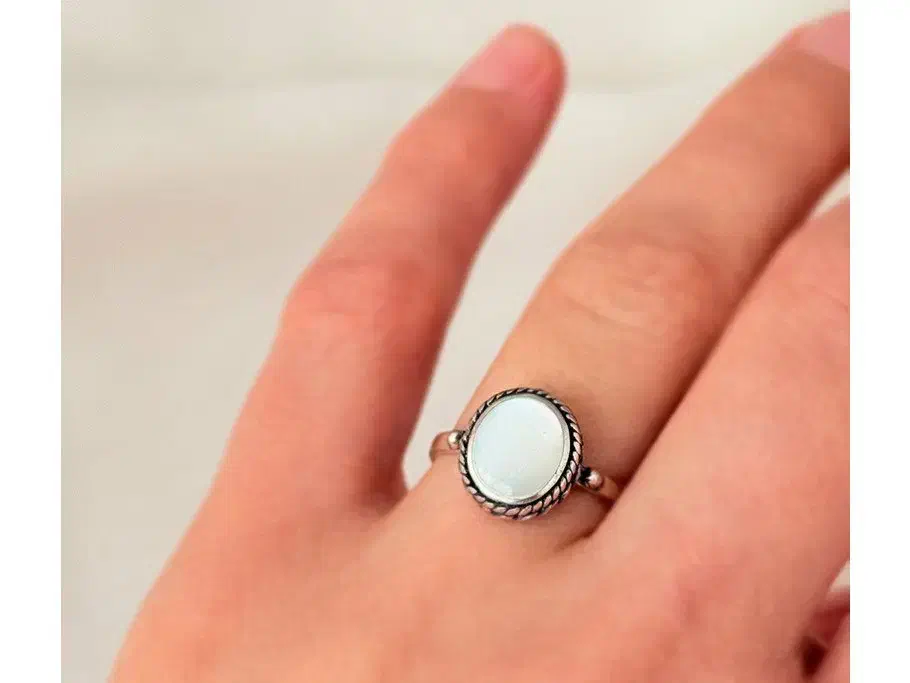 انگشتر نقره نگینی مدل سفید با تخفیف بلک فرایدی|بدلیجات|تهران, سعادت‌آباد|دیوار