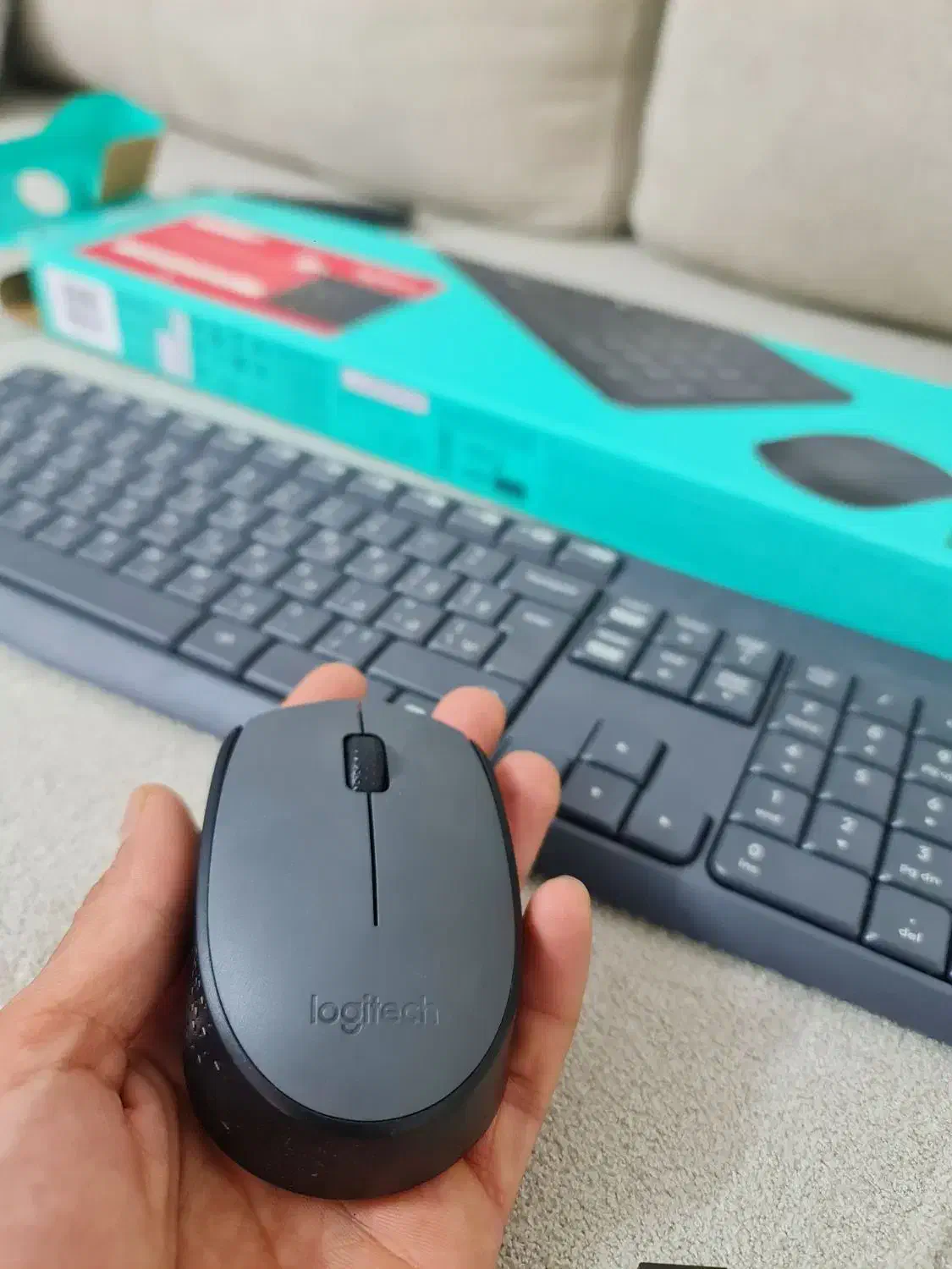 موس و کیبورد بیسیم لاجیتک مدل mk235|قطعات و لوازم جانبی رایانه|مشهد, پورسینا|دیوار